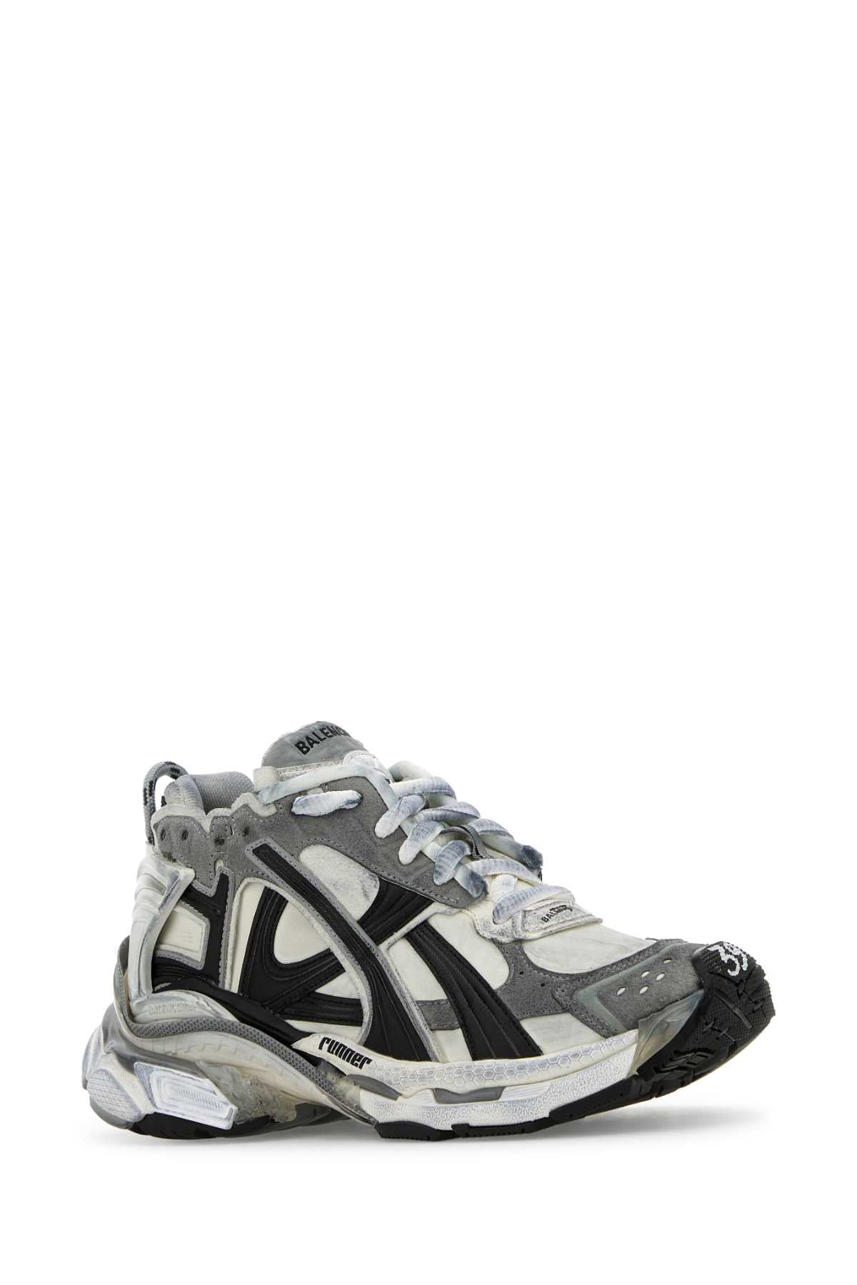 Balenciaga Women Multicolor Runner Sneakers