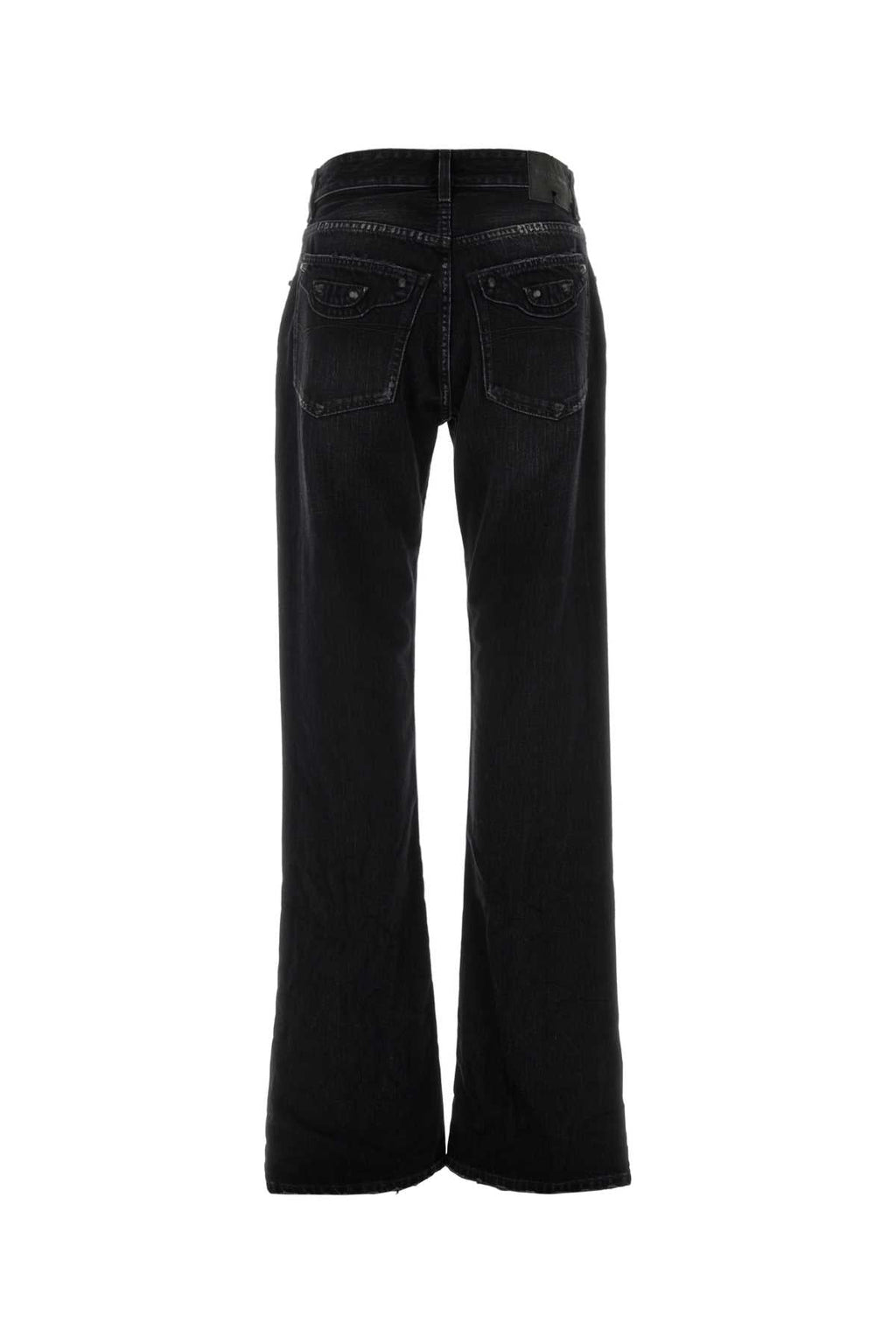Balenciaga Women Black Denim Jeans