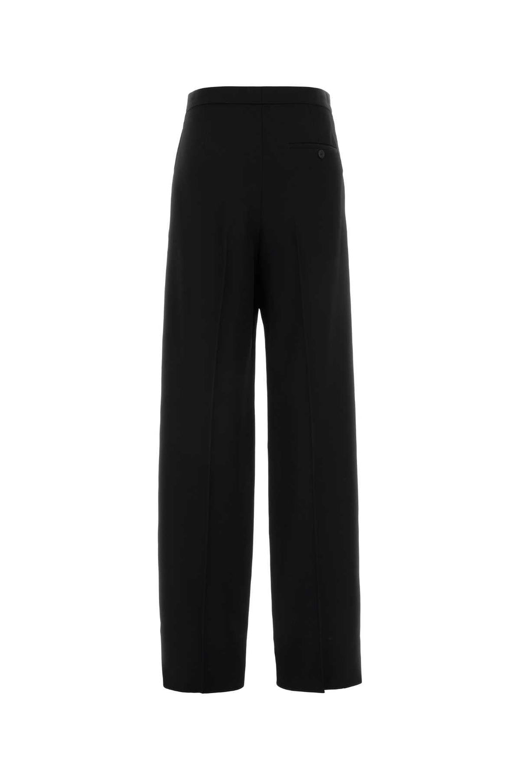 Balenciaga Women Black Wool Palazzo Pant