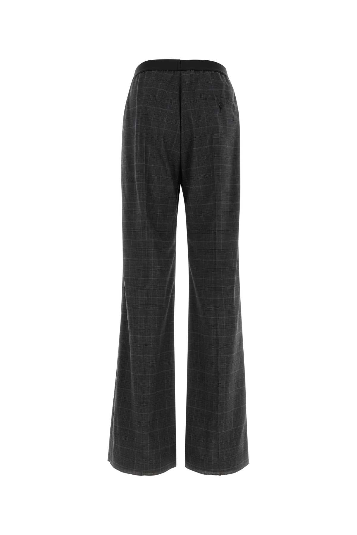 Balenciaga Men Embroidered Wool Pant