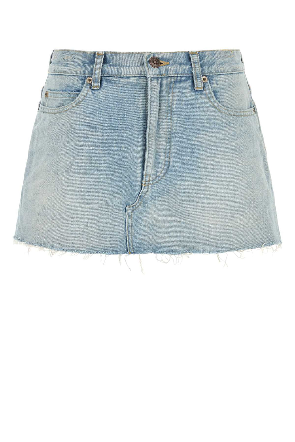 Balenciaga Women Denim Pant-Skirt
