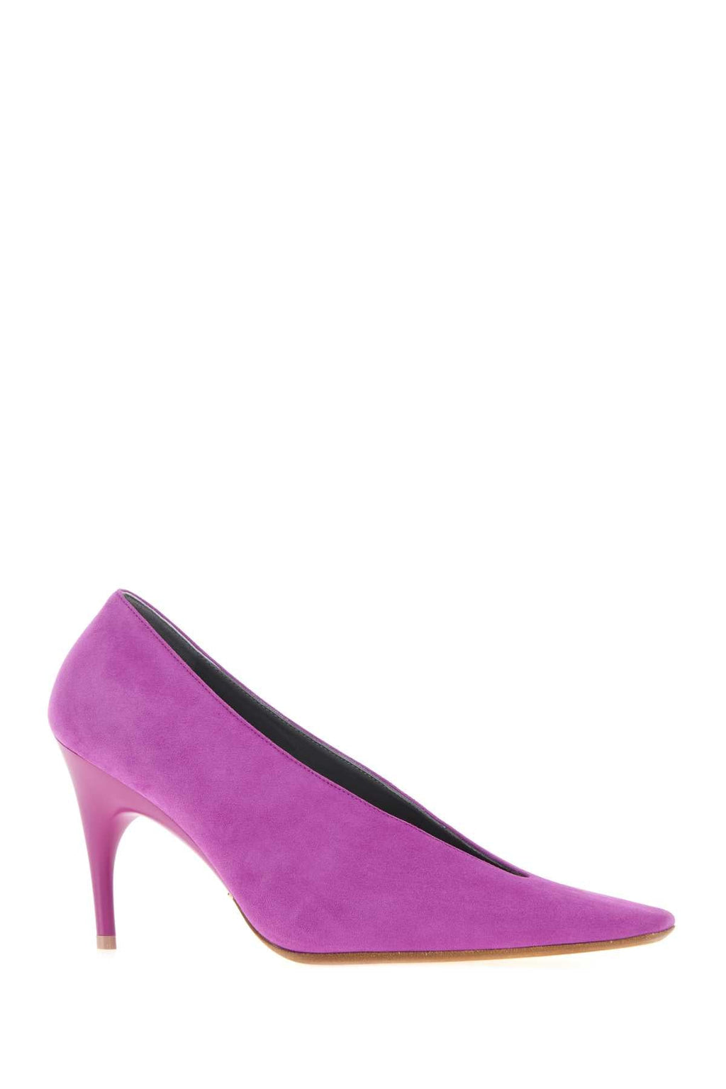 Balenciaga Women Purple Suede Duchesse 90 Pumps