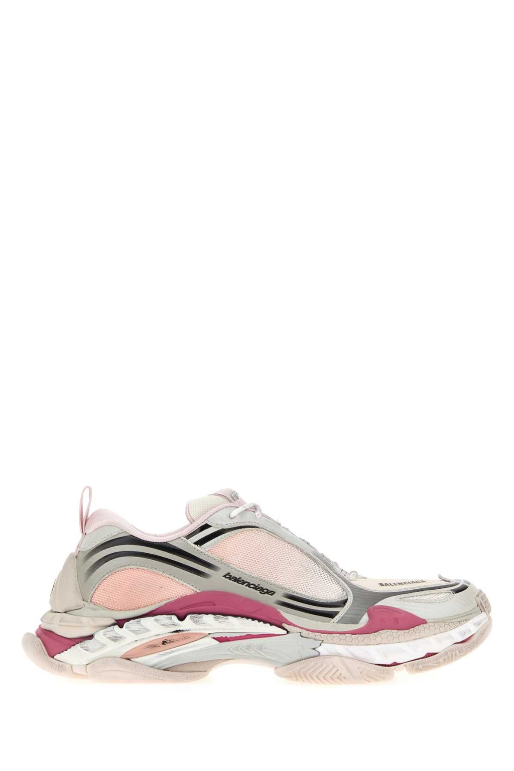 Balenciaga Women Multicolor Fabric And Rubber Triple S.2 Sneakers