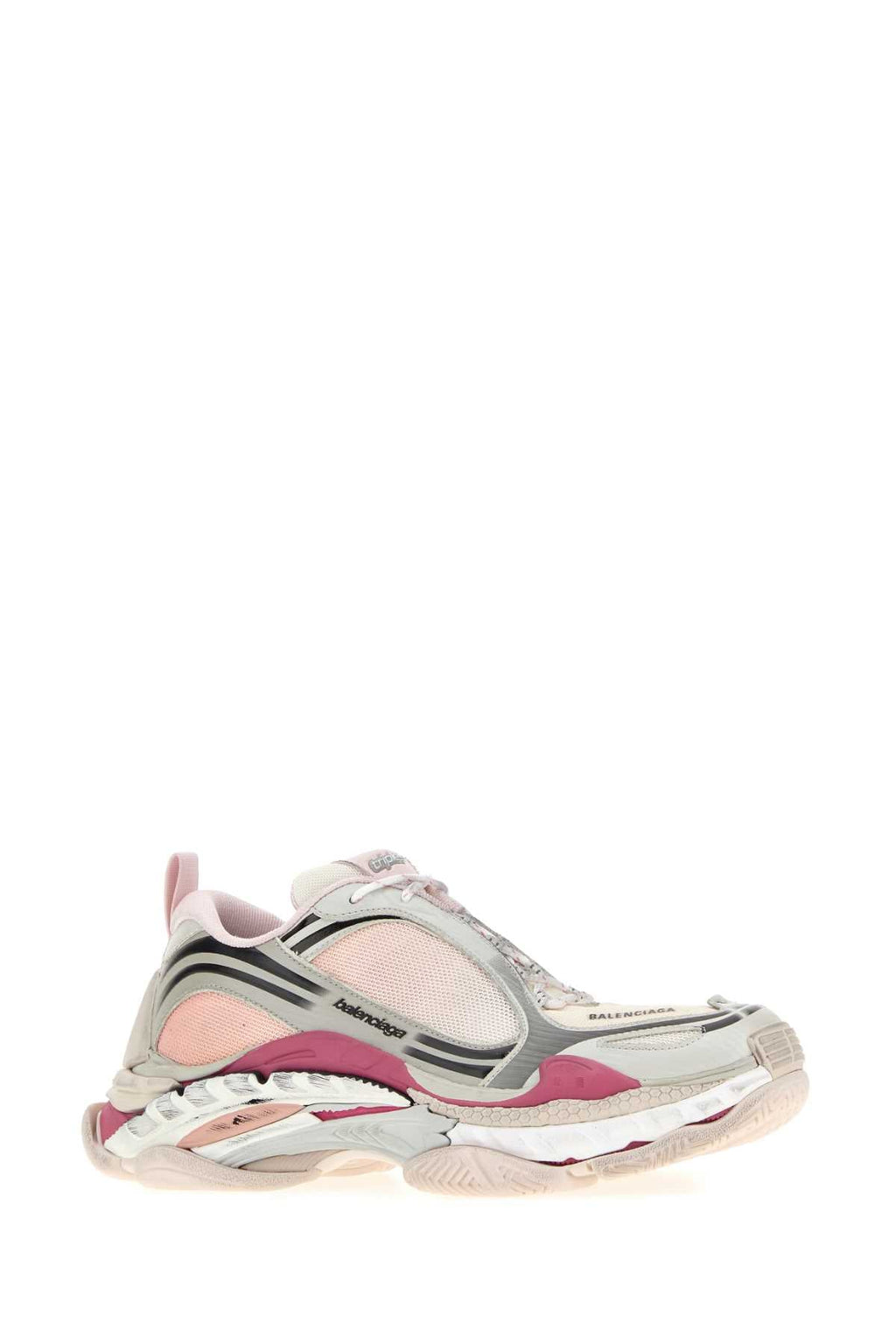 Balenciaga Women Multicolor Fabric And Rubber Triple S.2 Sneakers