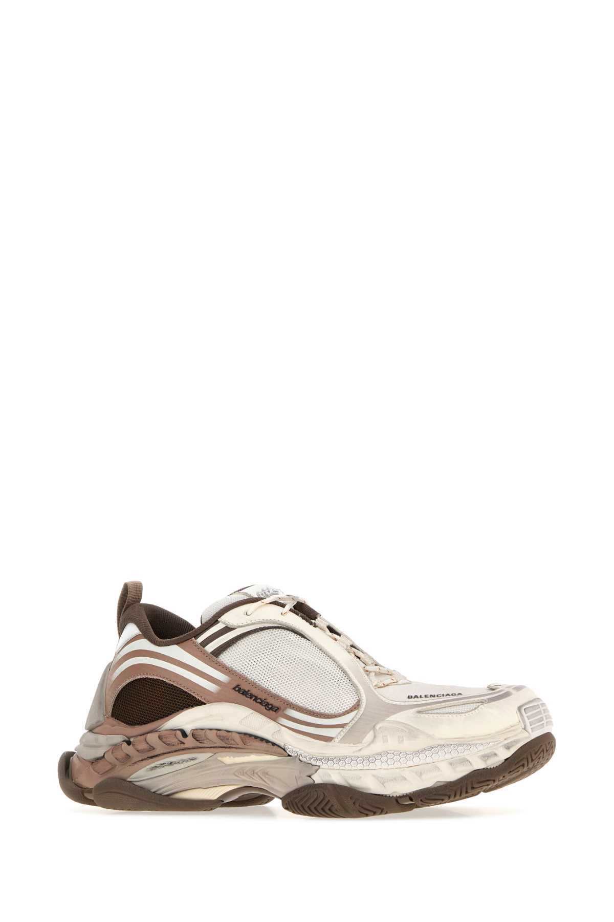 Balenciaga Men Multicolor Canvas And Rubber Triple S.2 Sneakers
