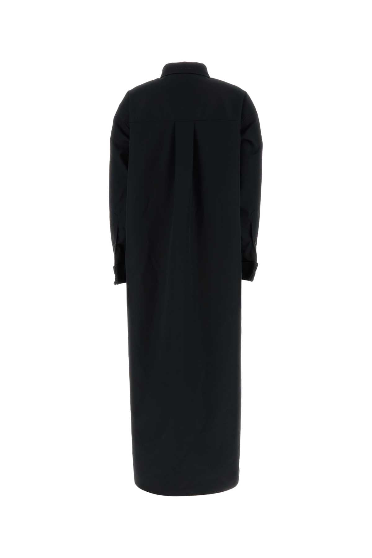 Balenciaga Women Black Poplin Shirt