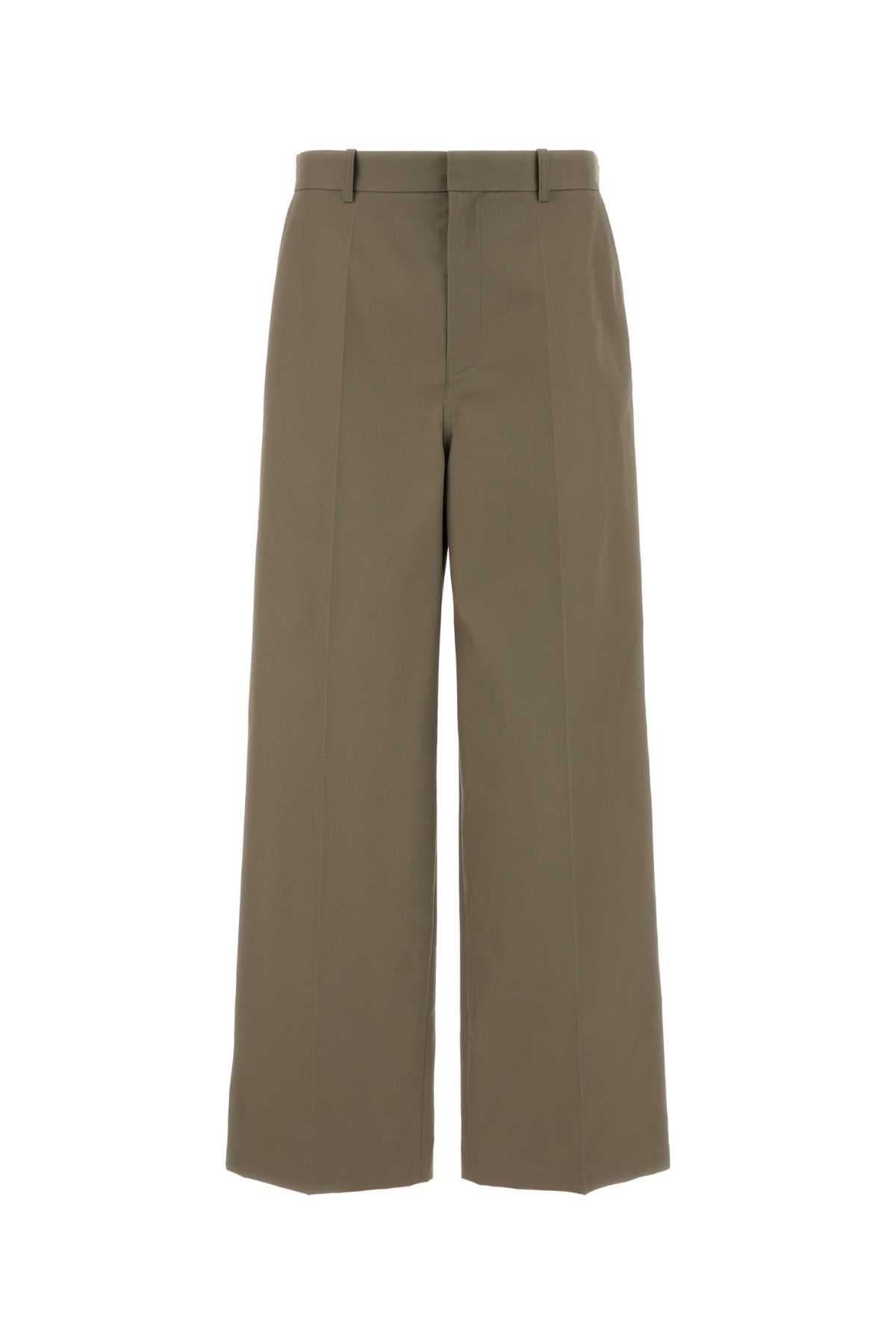 Balenciaga Men Khaki Twill Chino Pant