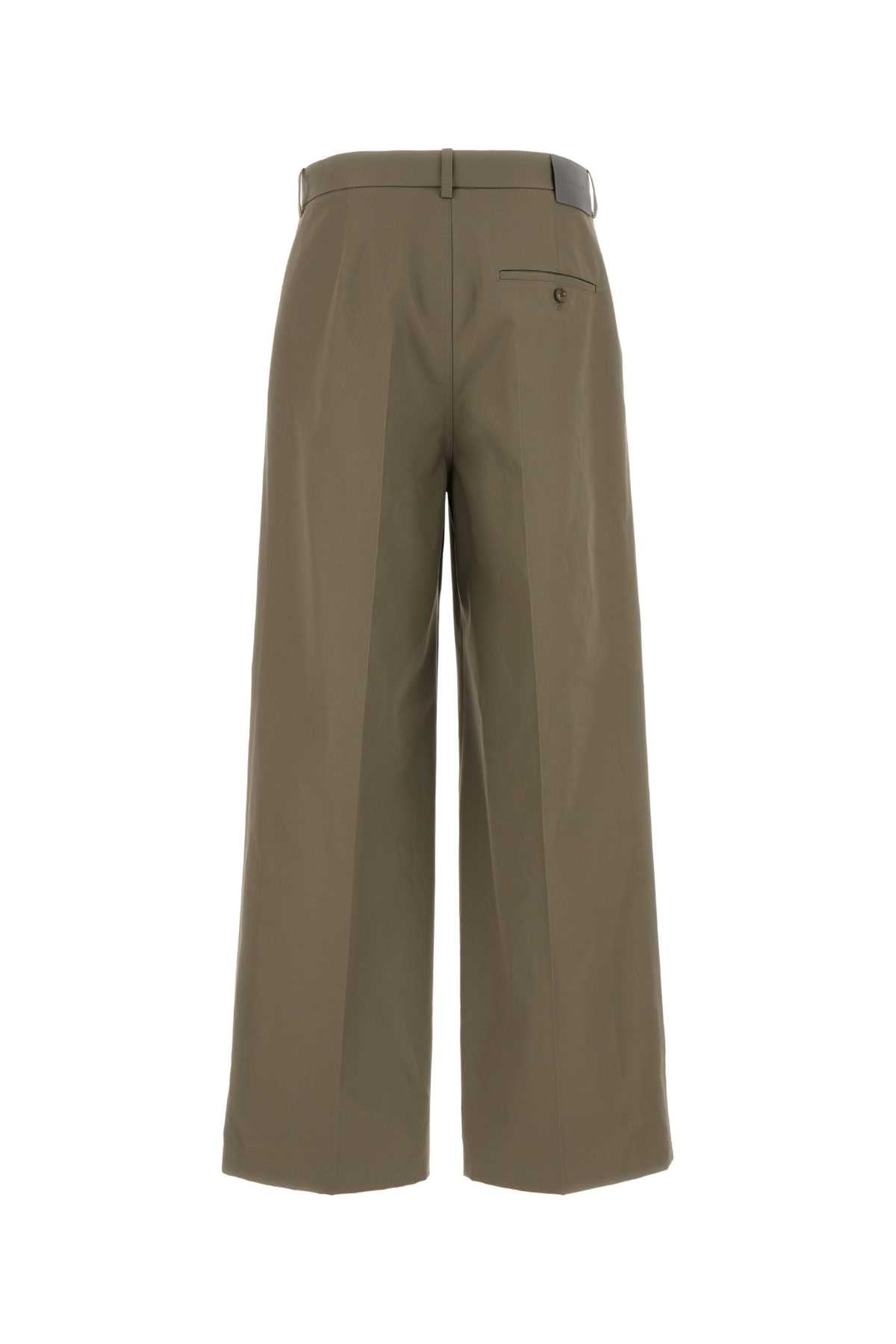 Balenciaga Men Khaki Twill Chino Pant