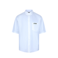 White Poplin Oversize Shirt