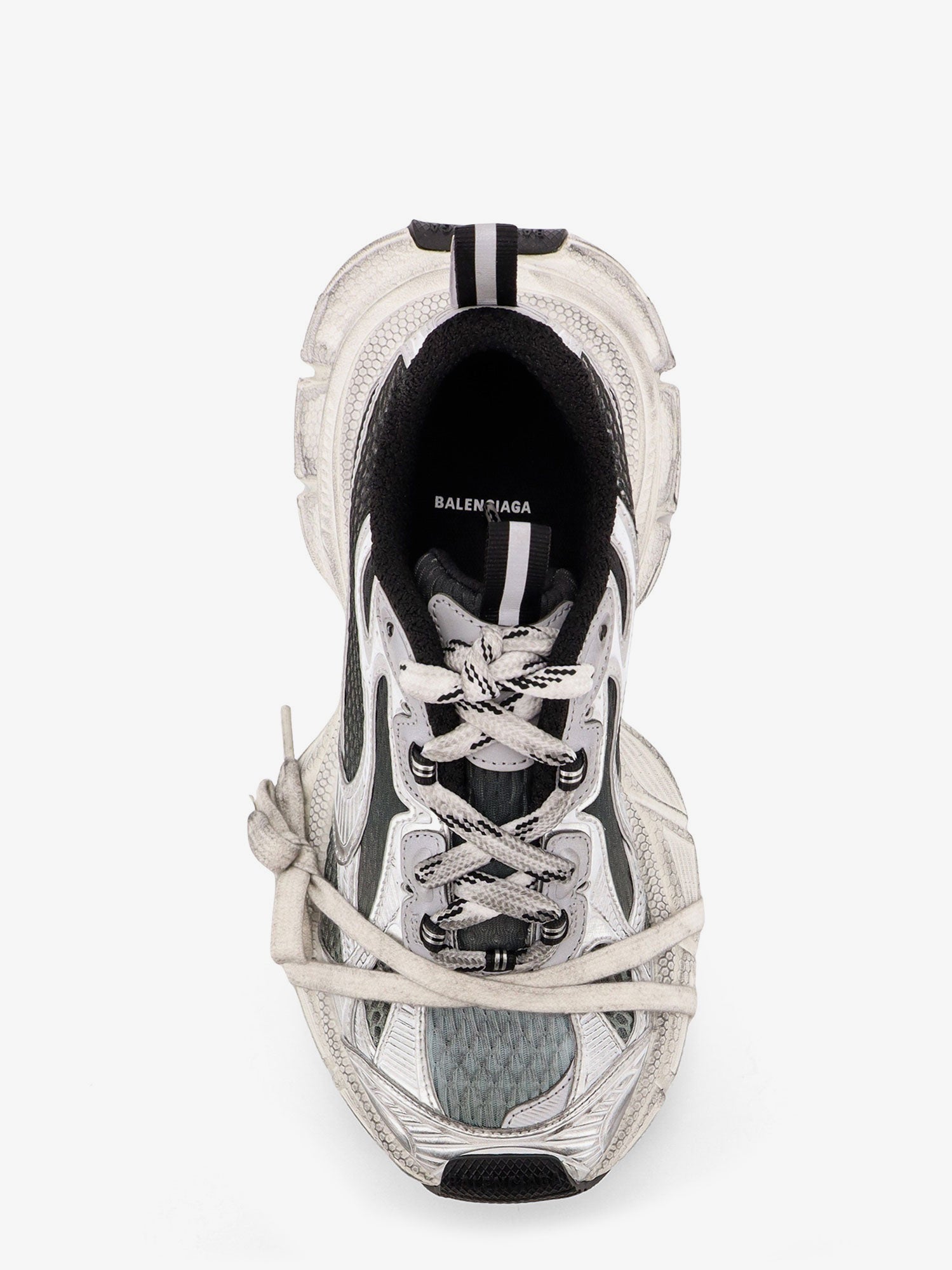 Balenciaga Women 3Xl Gradient Mesh Sneakers With Used Effect