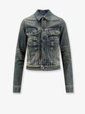 Balenciaga Denim Jacket Blue Women