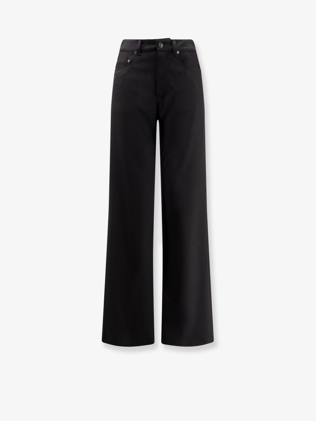 Balenciaga Women Stretch Wool Trousers