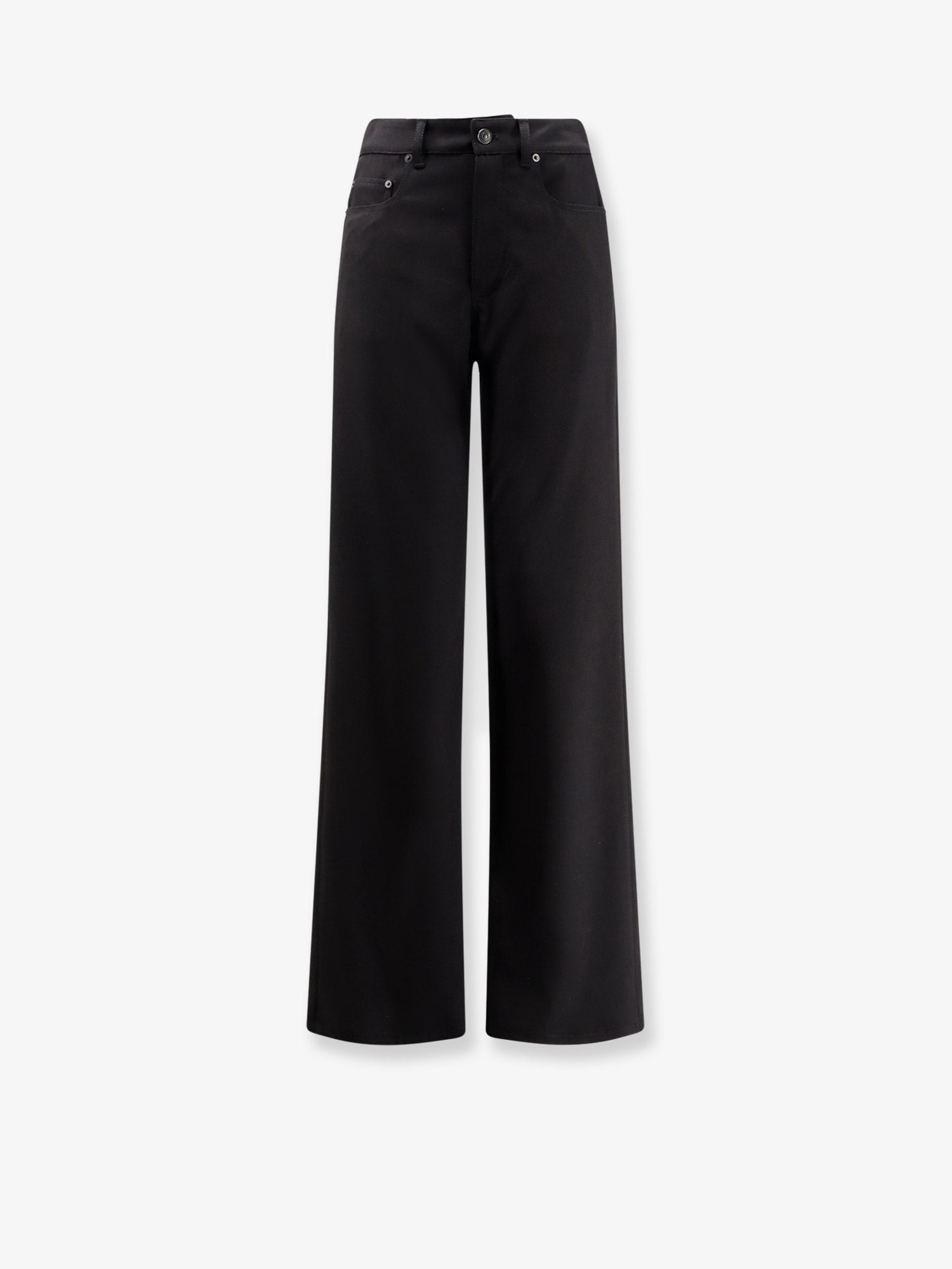Balenciaga Women Stretch Wool Trousers