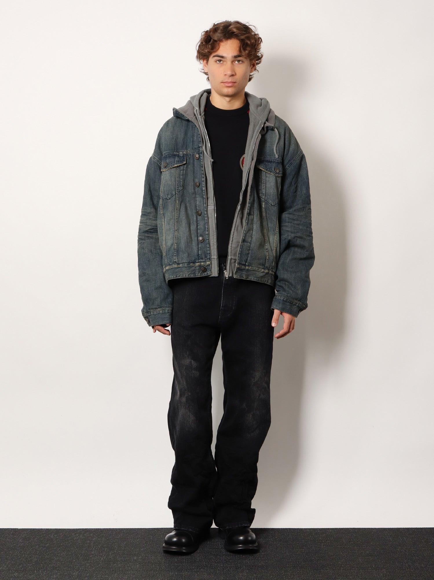Balenciaga Black Denim Jeans Men