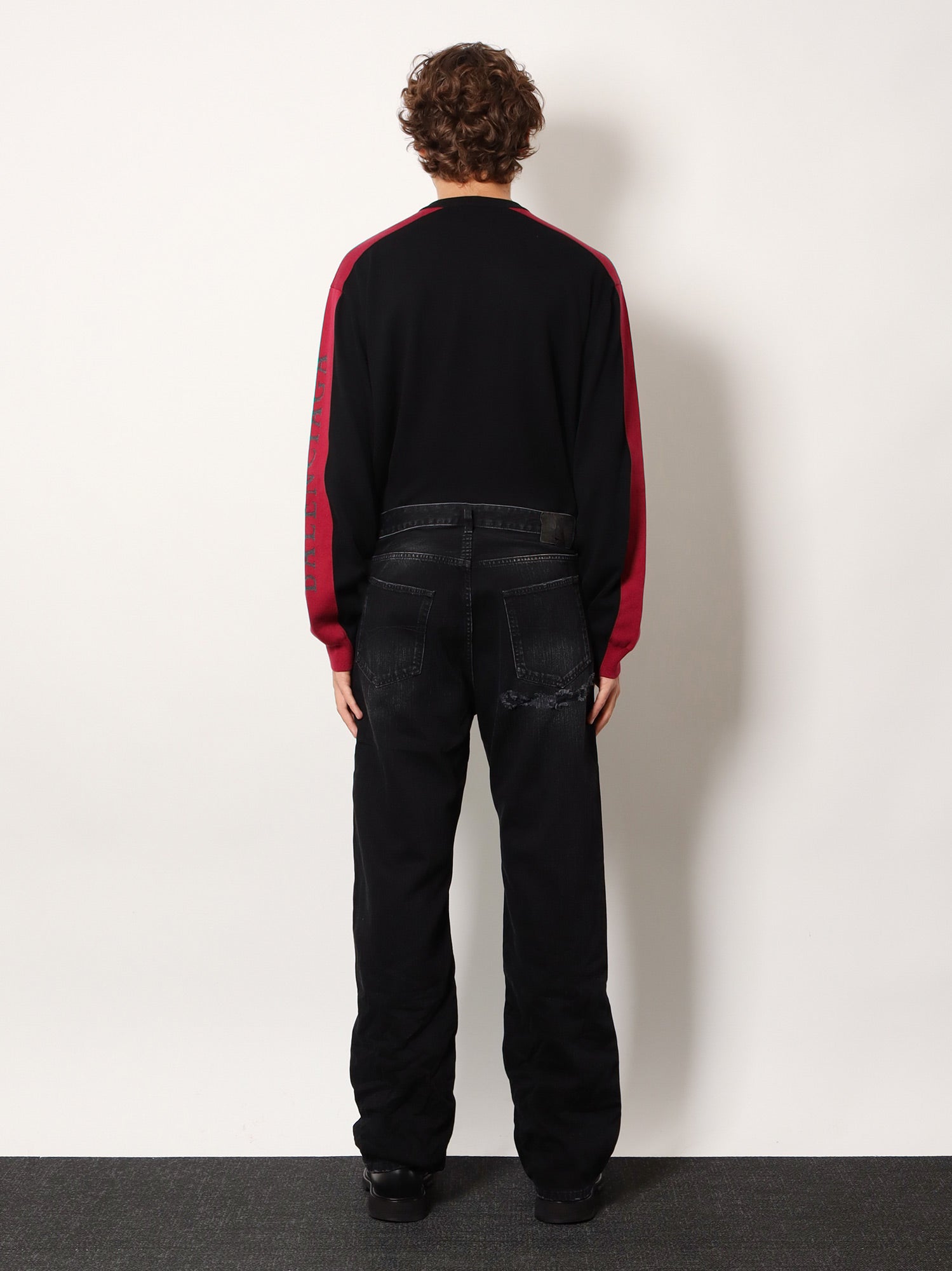Balenciaga Black Denim Jeans Men