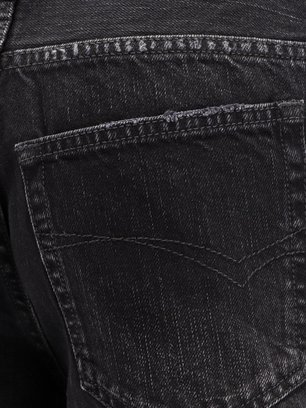 Balenciaga Women Wide Leg Black Denim Trousers