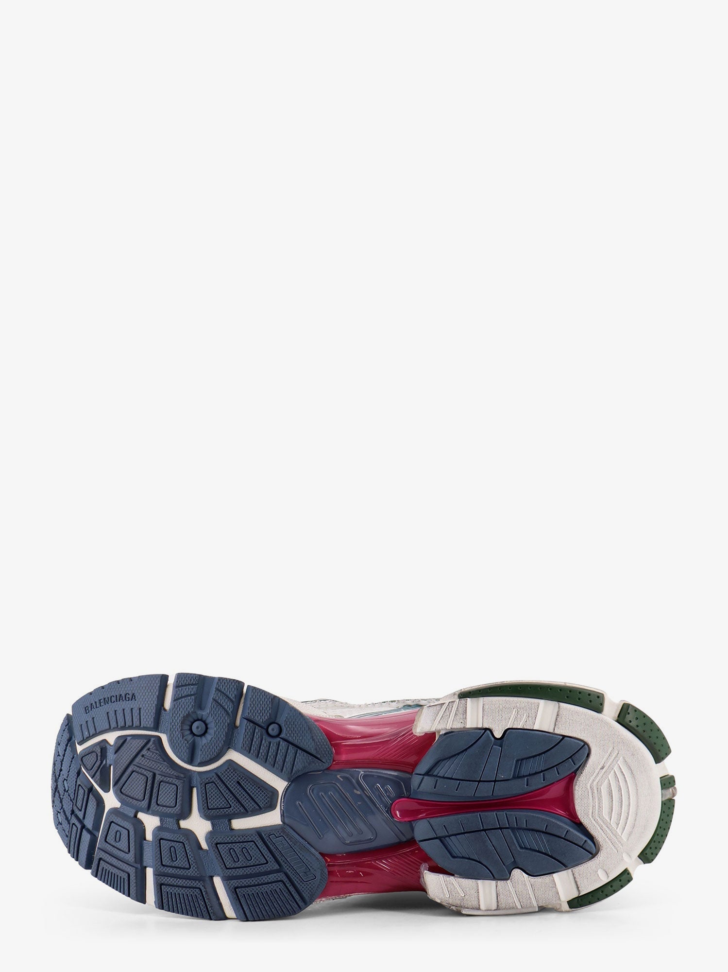 Balenciaga Men Runner Low-Top Mesh Sneakers