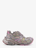 Balenciaga Women Runner 2 Nylon Low-Top Sneakers With Leather Inserts