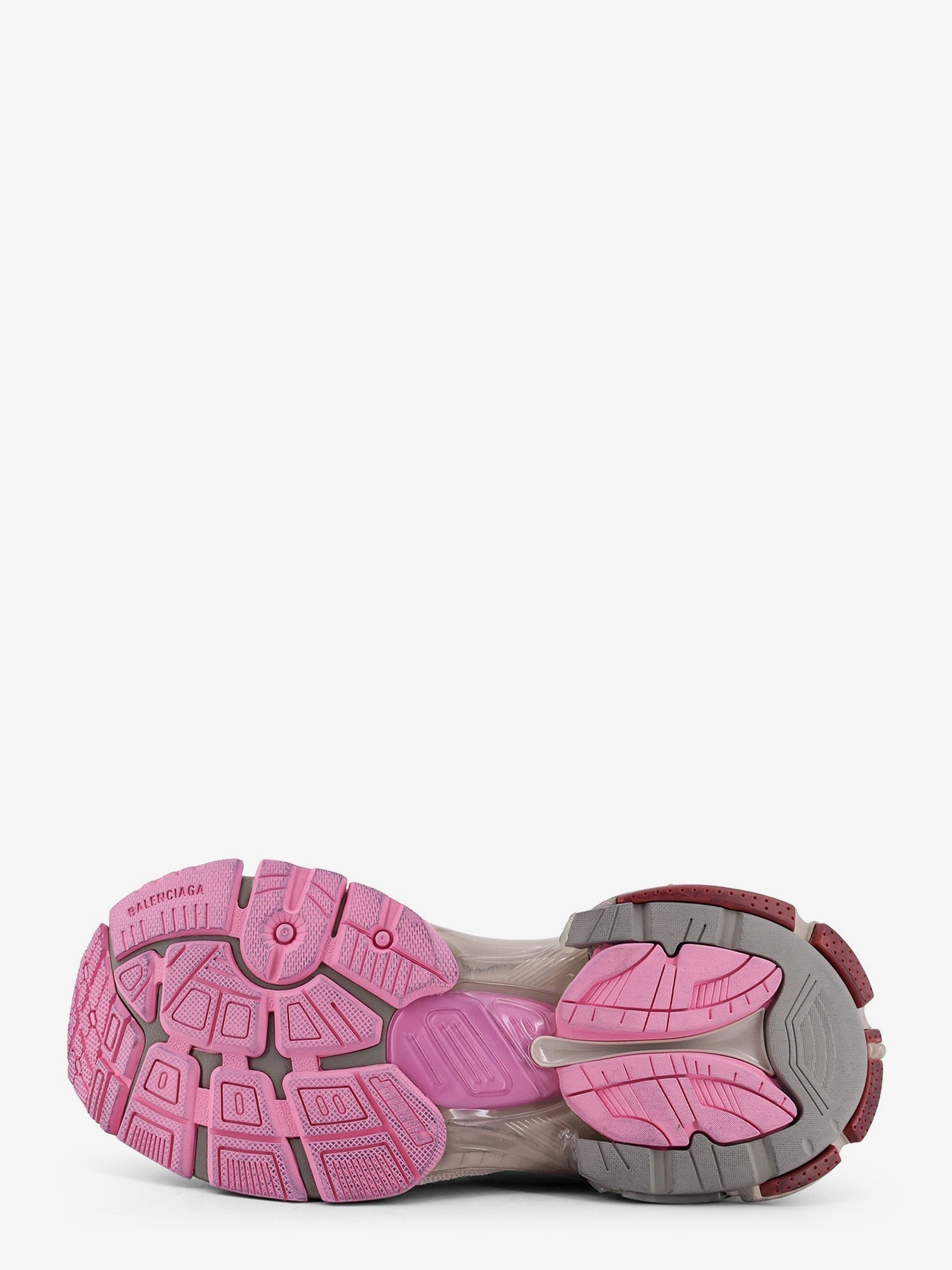 Balenciaga Women Runner 2 Nylon Low-Top Sneakers With Leather Inserts