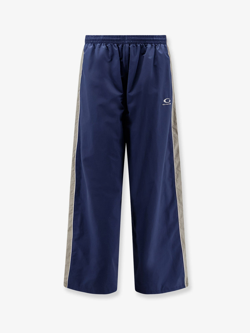 Balenciaga Sporty Nylon Trousers Blue Men