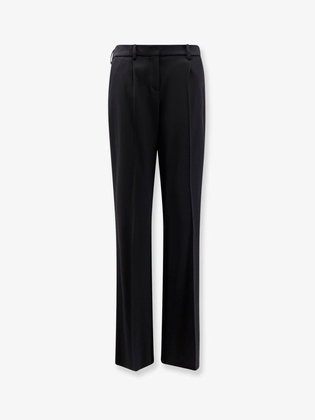 Balenciaga Women Slim Tailored Wool Trousers