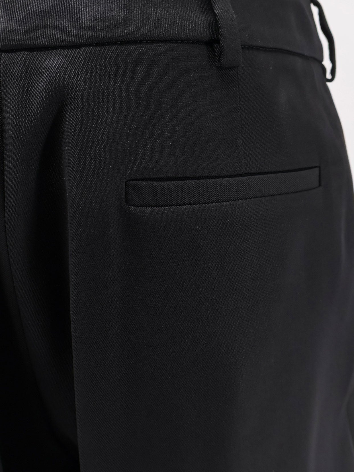 Balenciaga Women Slim Tailored Wool Trousers