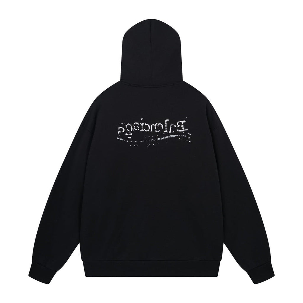 Balenciaga Couples Print Hoodie