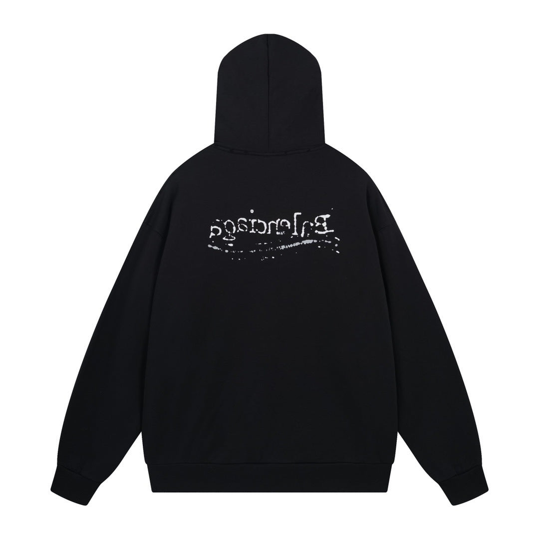 Balenciaga Couples Print Hoodie