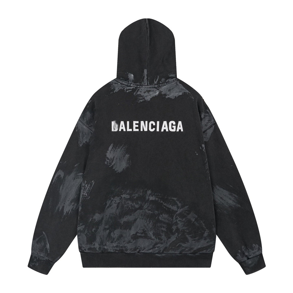 Balenciaga Print LOGO Hoodie