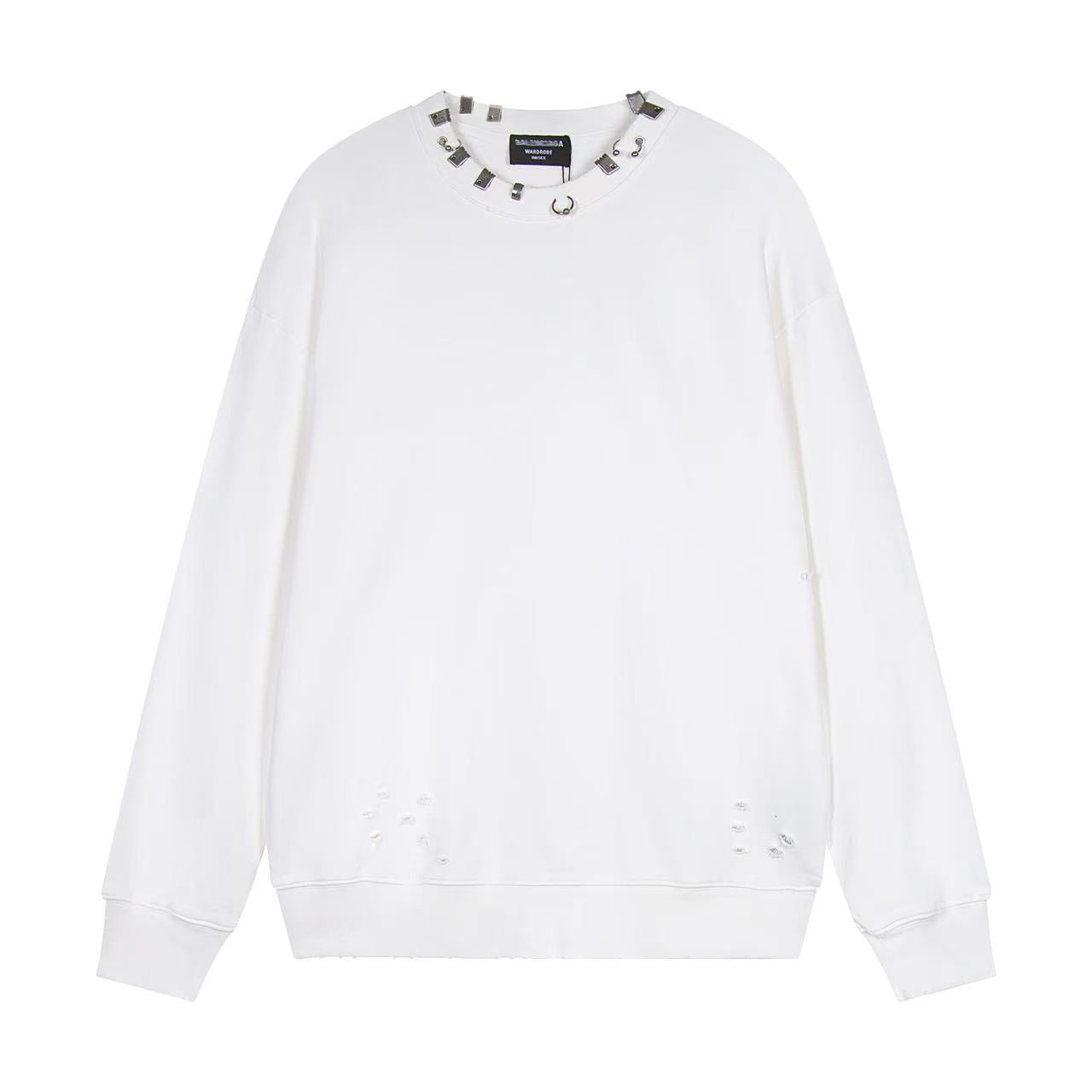 Balenciaga  Couples Crew Neck Hoodie