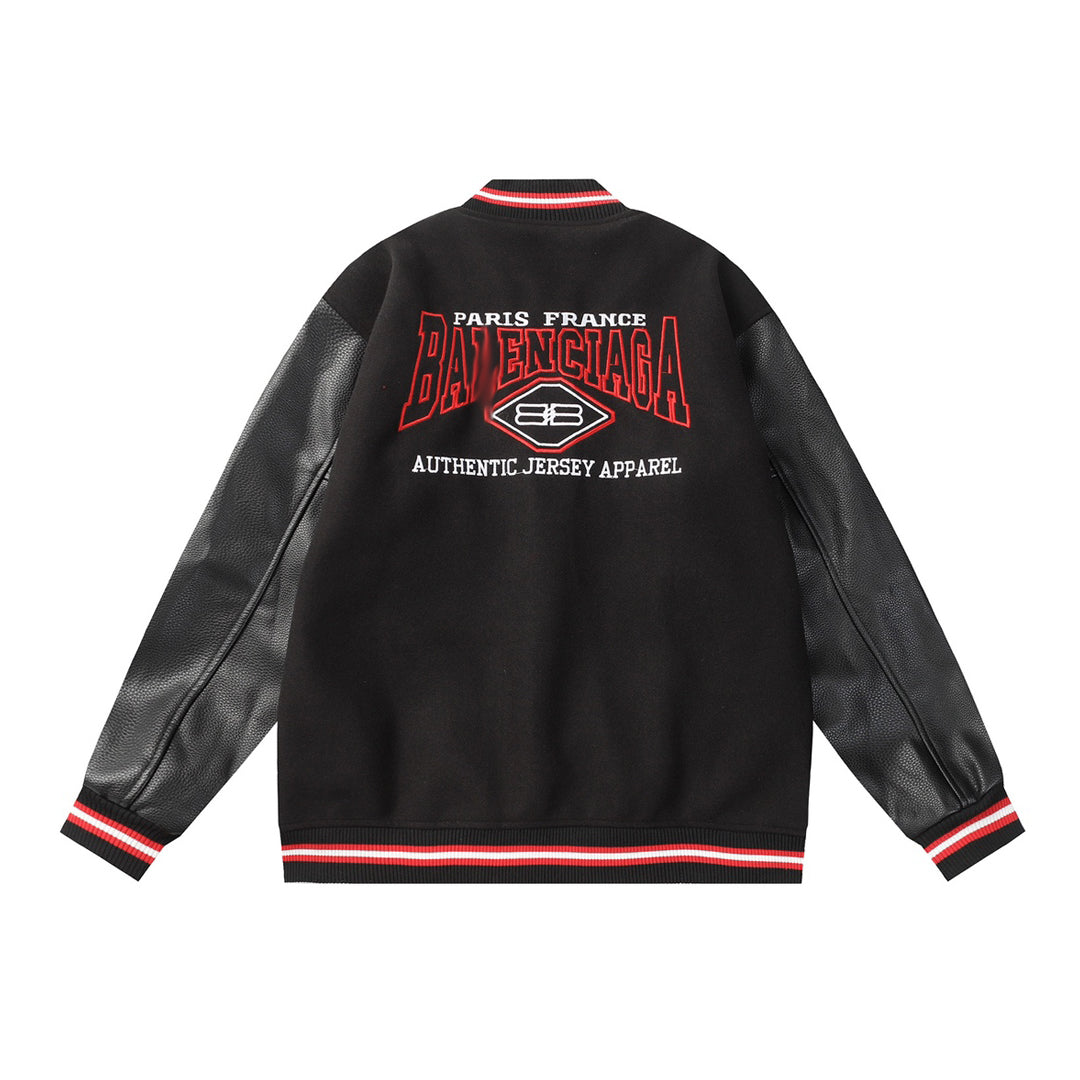 Balenciaga Men Baseball Jacket