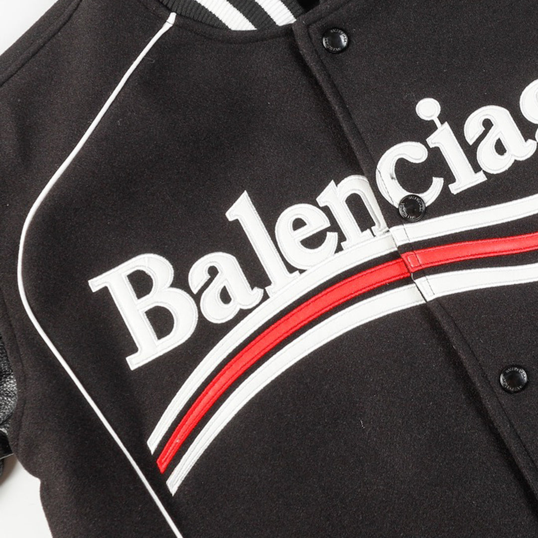 Balenciaga Men's Thickened Baseball Jacket