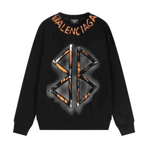 Balenciaga  LOGO Crew Neck Hoodie