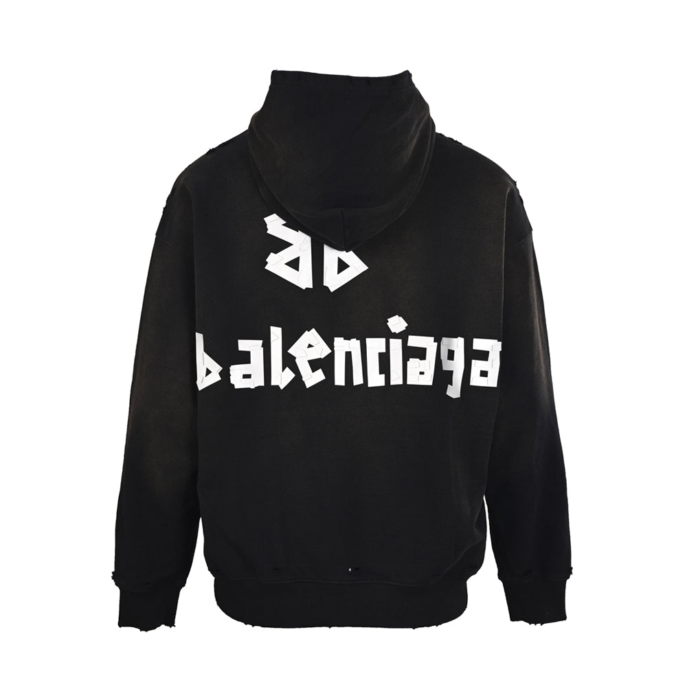 Balenciaga Printed Couple Hoodies