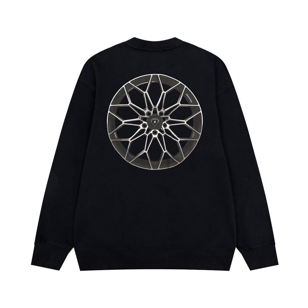 Balenciaga Crew Neck Letter Sweatshirt