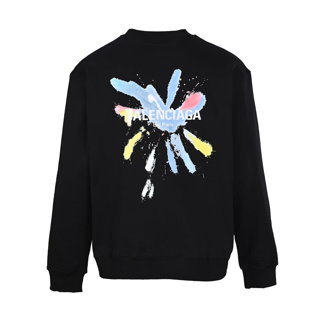Balenciaga Couples Gradient Hoodie
