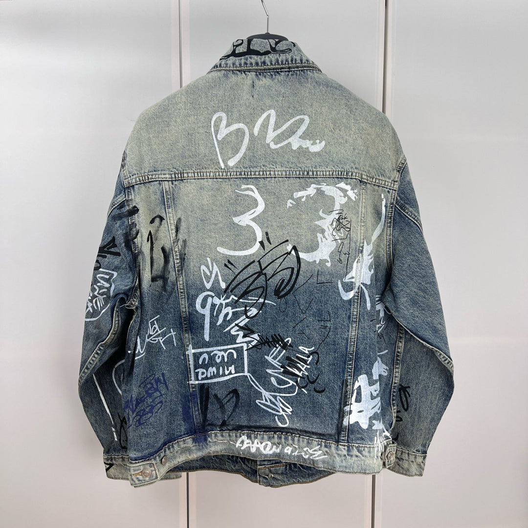 Balenciaga Men's Jacket Denim