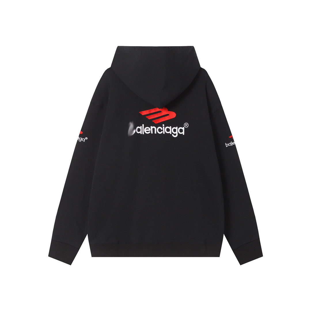 Balenciaga Couples Gradient Hoodie