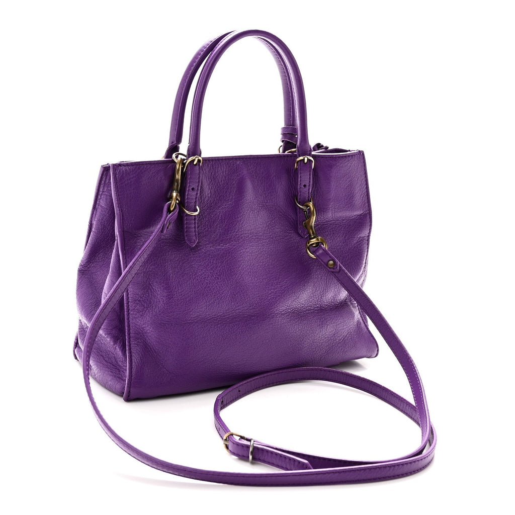 Calfskin Papier Mini A4 Purple