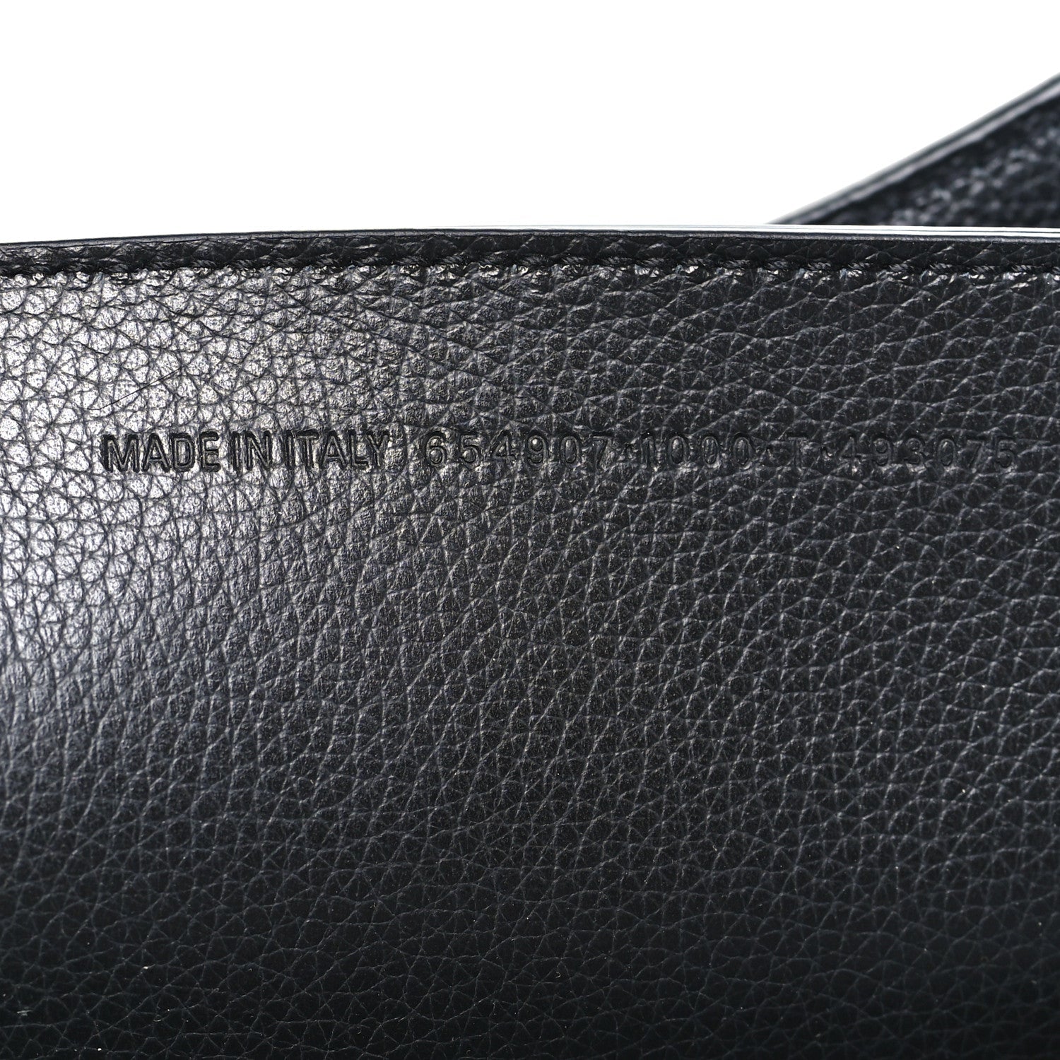 Grained Calfskin Neo Classic Black Hardware S City  Black