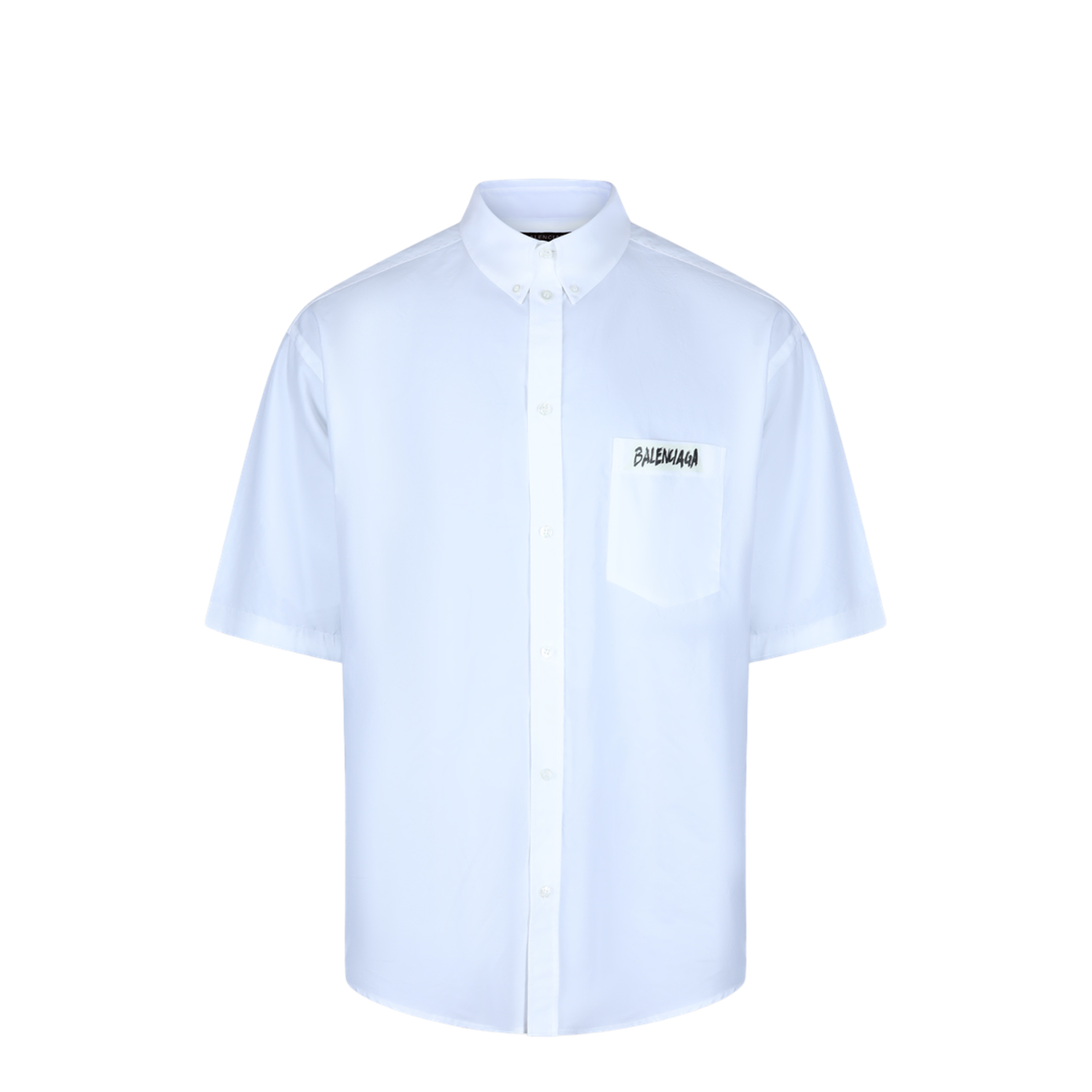 White Poplin Oversize Shirt