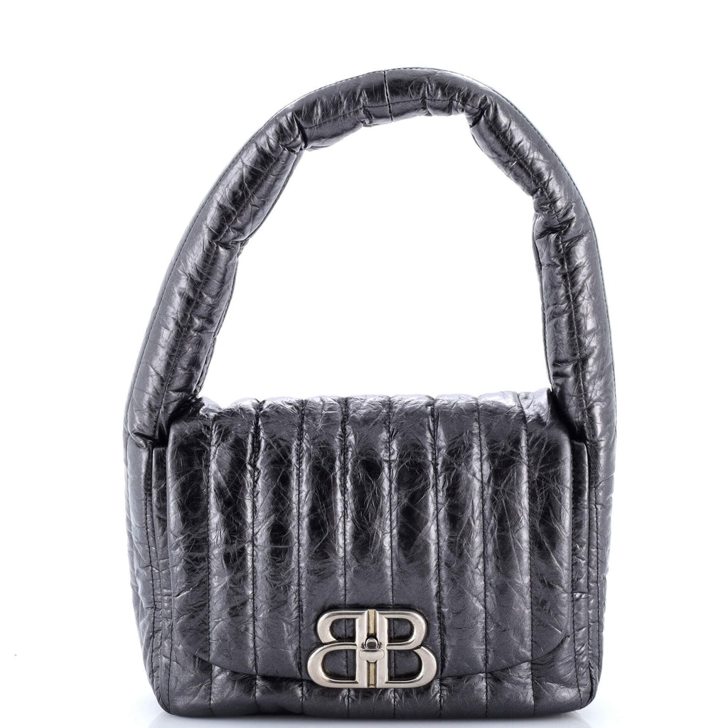 Monaco Sling Bag Padded Quilted Leather Small