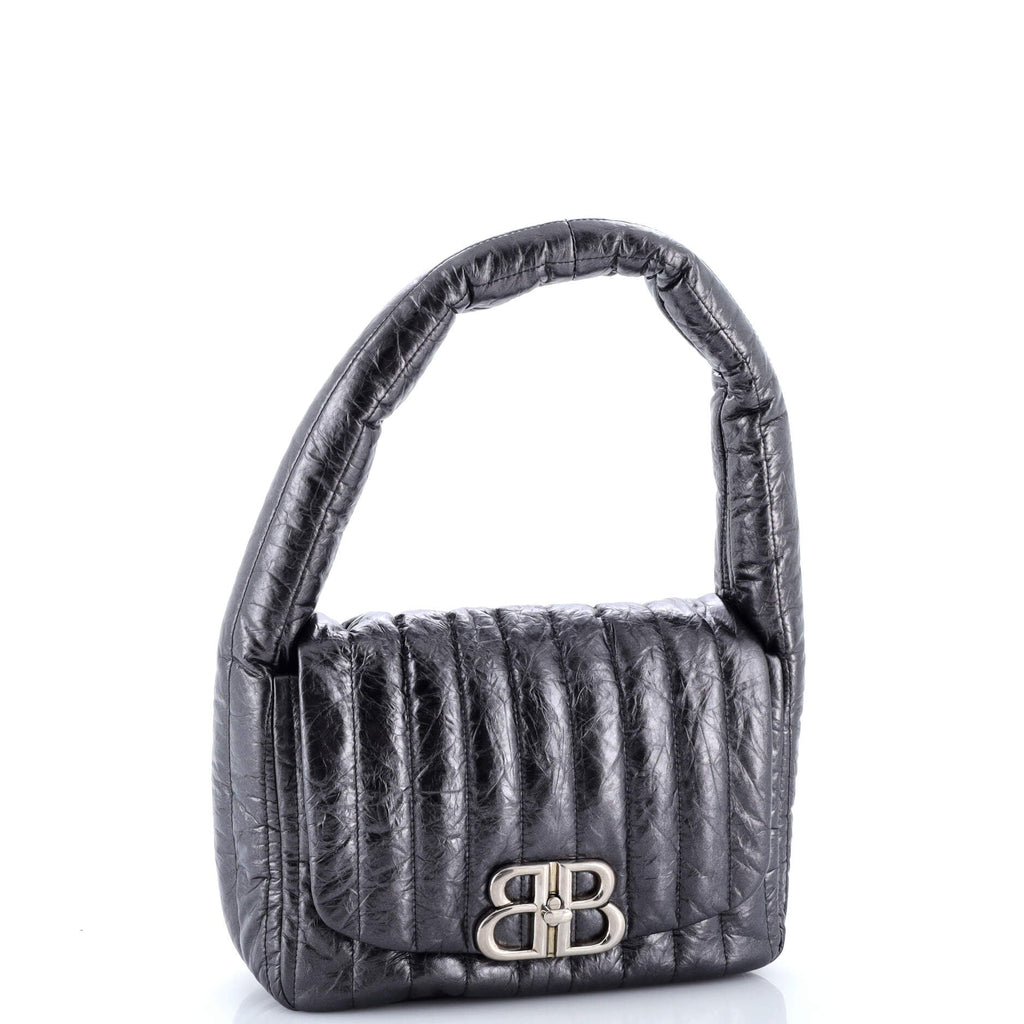 Monaco Sling Bag Padded Quilted Leather Small