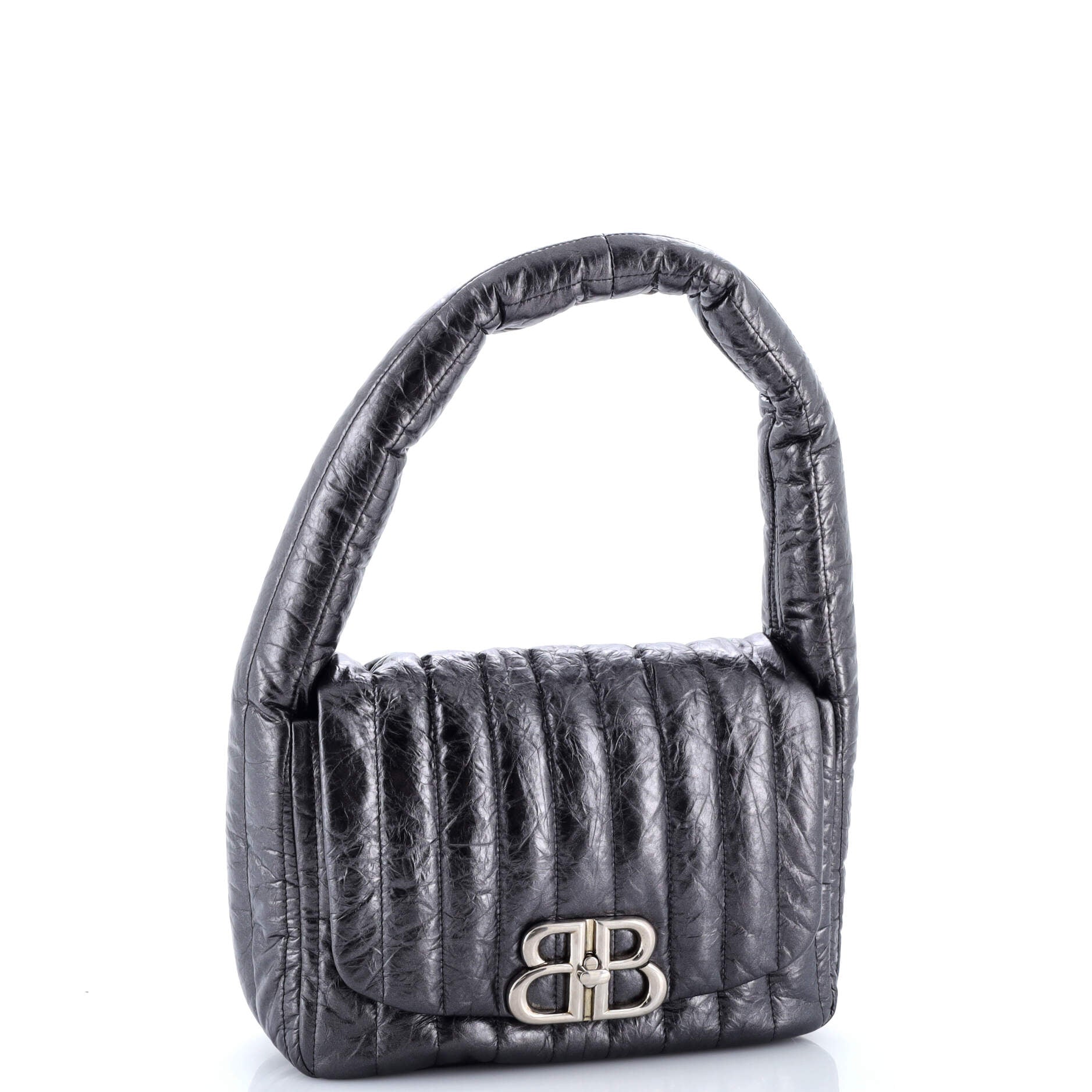 Monaco Sling Bag Padded Quilted Leather Small