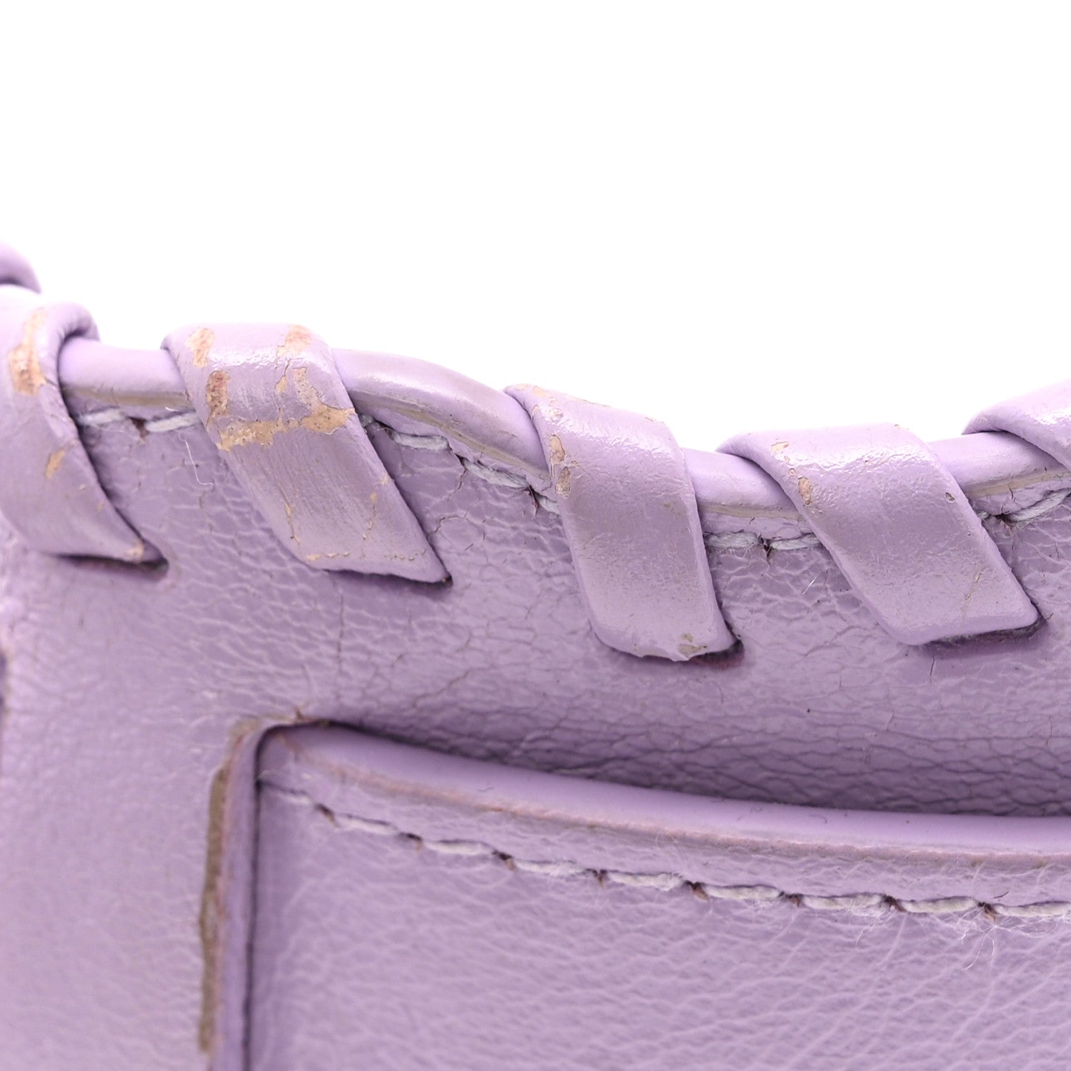 Agneau Arena Le Cagole Shoulder Bag XS Lilac