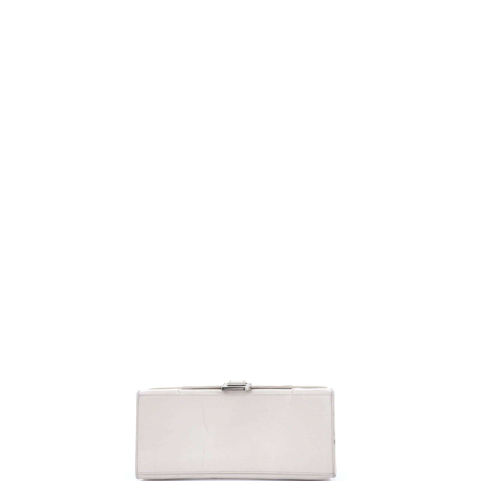 Hourglass Top Handle Bag Leather Small