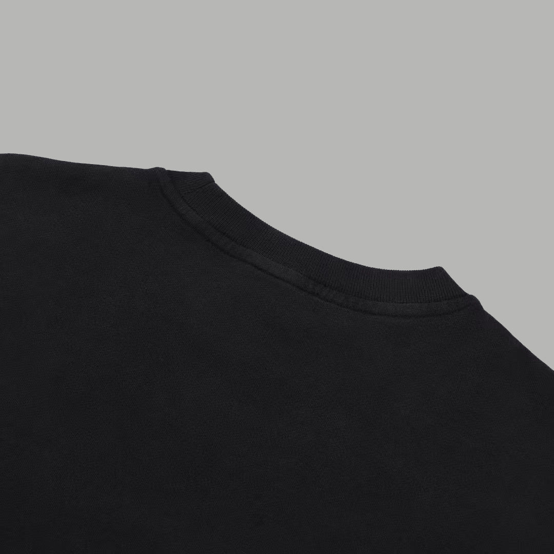 Balenciaga  Crew Neck Letter Sweatshirt