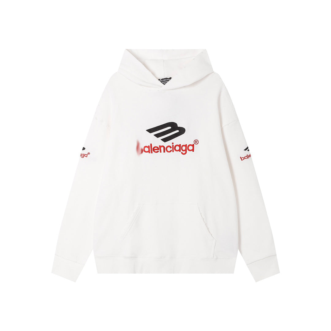 Balenciaga Couples Gradient Hoodie