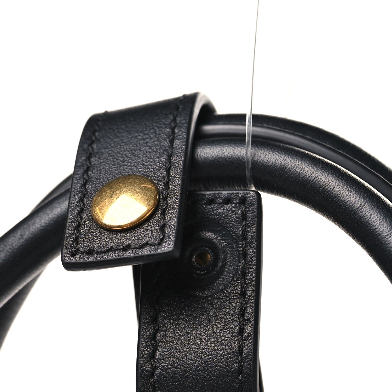Smooth Calfskin Hampton Carry All Bag Black