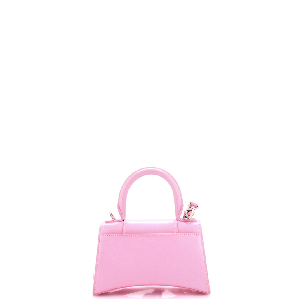 Hourglass Top Handle Bag Leather XS
